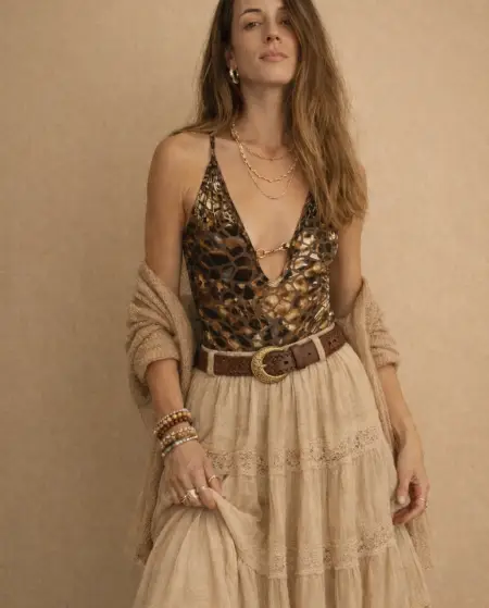 Brownie Velvet leotard